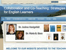 Tablet Screenshot of coteachingforells.weebly.com