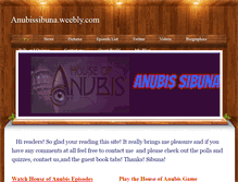 Tablet Screenshot of anubissibuna.weebly.com
