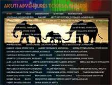 Tablet Screenshot of akutiadventurestoursandsafaris.weebly.com