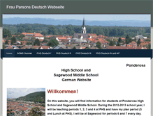 Tablet Screenshot of frauparsons.weebly.com