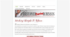 Desktop Screenshot of christopherdrobinson.weebly.com