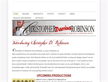 Tablet Screenshot of christopherdrobinson.weebly.com