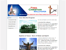 Tablet Screenshot of freechristianwallpaper.weebly.com