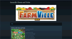 Desktop Screenshot of farmvillecheaters.weebly.com