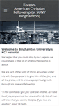 Mobile Screenshot of binghamtonkcf.weebly.com