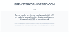 Desktop Screenshot of brewsterkorn.weebly.com