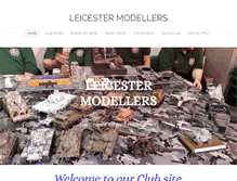 Tablet Screenshot of leicestermodellers.weebly.com