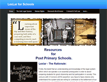 Tablet Screenshot of lexlar4schools.weebly.com