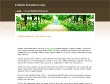 Tablet Screenshot of cellulitereduction101.weebly.com