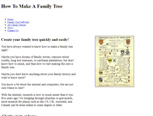 Tablet Screenshot of howtomakeafamilytree.weebly.com