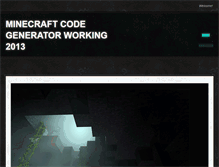 Tablet Screenshot of minecraftcodegen.weebly.com