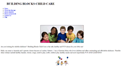 Desktop Screenshot of bbchildcare.weebly.com