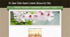 Desktop Screenshot of dr-umar-azam.weebly.com