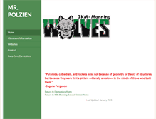 Tablet Screenshot of gregpolzien.weebly.com