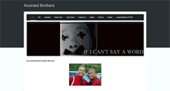 Desktop Screenshot of anointedbrothers.weebly.com