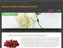 Tablet Screenshot of kenyanflowers.weebly.com