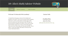 Tablet Screenshot of jonklos.weebly.com
