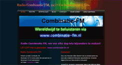 Desktop Screenshot of combinatie-fm.weebly.com