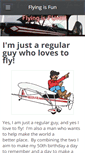 Mobile Screenshot of flyingisfun.weebly.com