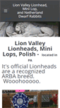 Mobile Screenshot of lionvalleylionheads.weebly.com