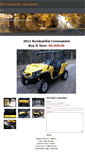 Mobile Screenshot of 2011bombardiercommander.weebly.com