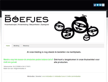 Tablet Screenshot of miniboefjes.weebly.com