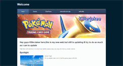 Desktop Screenshot of killerjakee.weebly.com