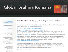 Tablet Screenshot of globalbrahmakumaris.weebly.com