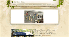 Desktop Screenshot of denniscapehouse.weebly.com