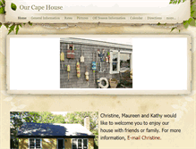 Tablet Screenshot of denniscapehouse.weebly.com