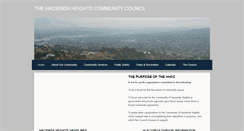 Desktop Screenshot of haciendaheightscc.weebly.com
