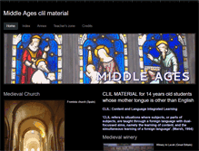 Tablet Screenshot of middleagesclilclass.weebly.com