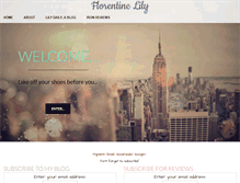 Tablet Screenshot of florentinelily.weebly.com