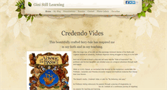 Desktop Screenshot of ginistilllearning.weebly.com