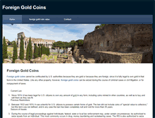 Tablet Screenshot of foreigngoldcoins.weebly.com