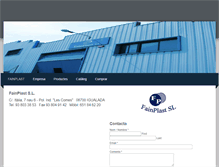 Tablet Screenshot of fainplast.weebly.com