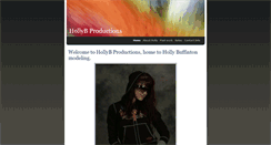 Desktop Screenshot of hollybproductions.weebly.com