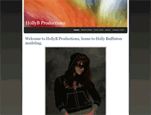 Tablet Screenshot of hollybproductions.weebly.com