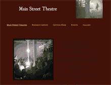 Tablet Screenshot of mainstreettheatre.weebly.com
