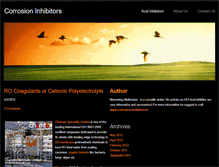 Tablet Screenshot of corrosion-inhibitors.weebly.com