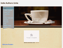 Tablet Screenshot of indieauthorsunite2.weebly.com