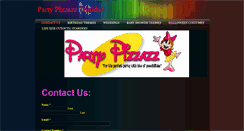 Desktop Screenshot of partypizzazztt.weebly.com