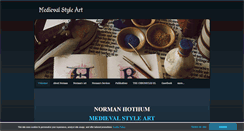 Desktop Screenshot of medievalstyleart.weebly.com