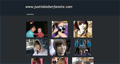 Desktop Screenshot of justinbieberfansite2.weebly.com