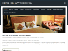 Tablet Screenshot of highwayresidencyhotel.weebly.com