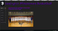 Desktop Screenshot of minutemenbasketball.weebly.com