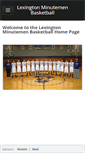 Mobile Screenshot of minutemenbasketball.weebly.com