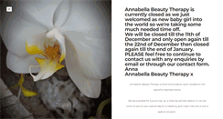Desktop Screenshot of annabellabeautytherapy.weebly.com