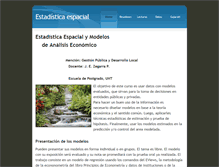 Tablet Screenshot of estadisticaespacial.weebly.com