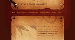 Desktop Screenshot of poetryandprose.weebly.com